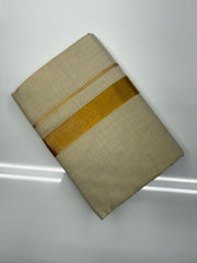 DHOTI -Golden tissue Search code 8500