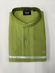 FORMAL KURTA - Parrot green Colour Search code 8510
