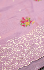 UNSTITCHED SALWAR SUIT SET- Baby pink shade Search code 1622