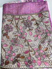 UNSTITCHED SALWAR SUIT SET- Lavander shade Search code 1619