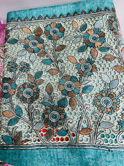 UNSTITCHED SALWAR SUIT SET- Blue shade Search code 1620