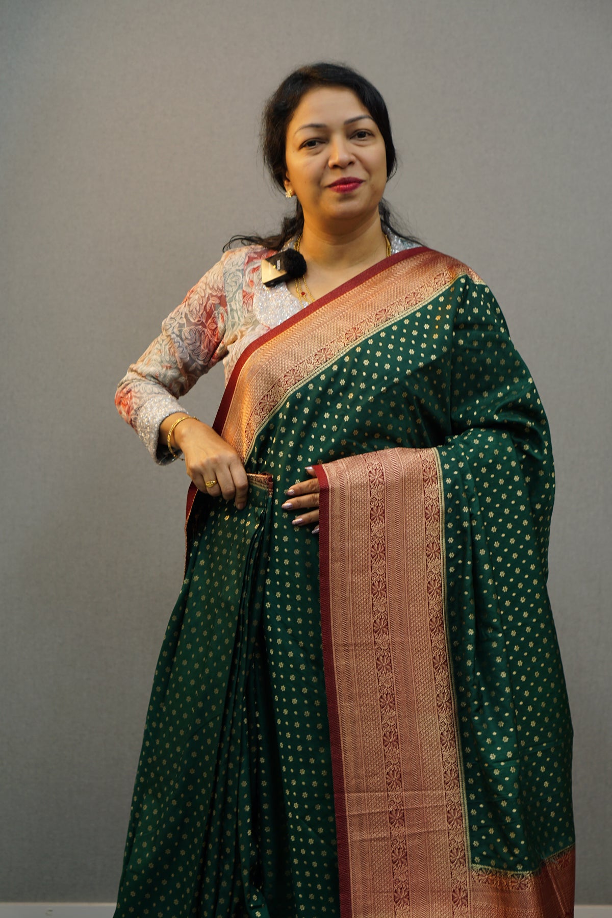 Green Saree