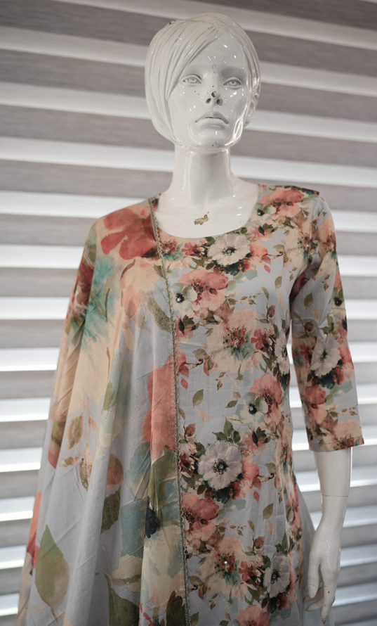 Women's Floral Suit Set | Floral Suit Set | Wearable Art