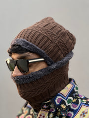 Men's Hat and Scarf Set | Winter Hats for Men | Wearable Art