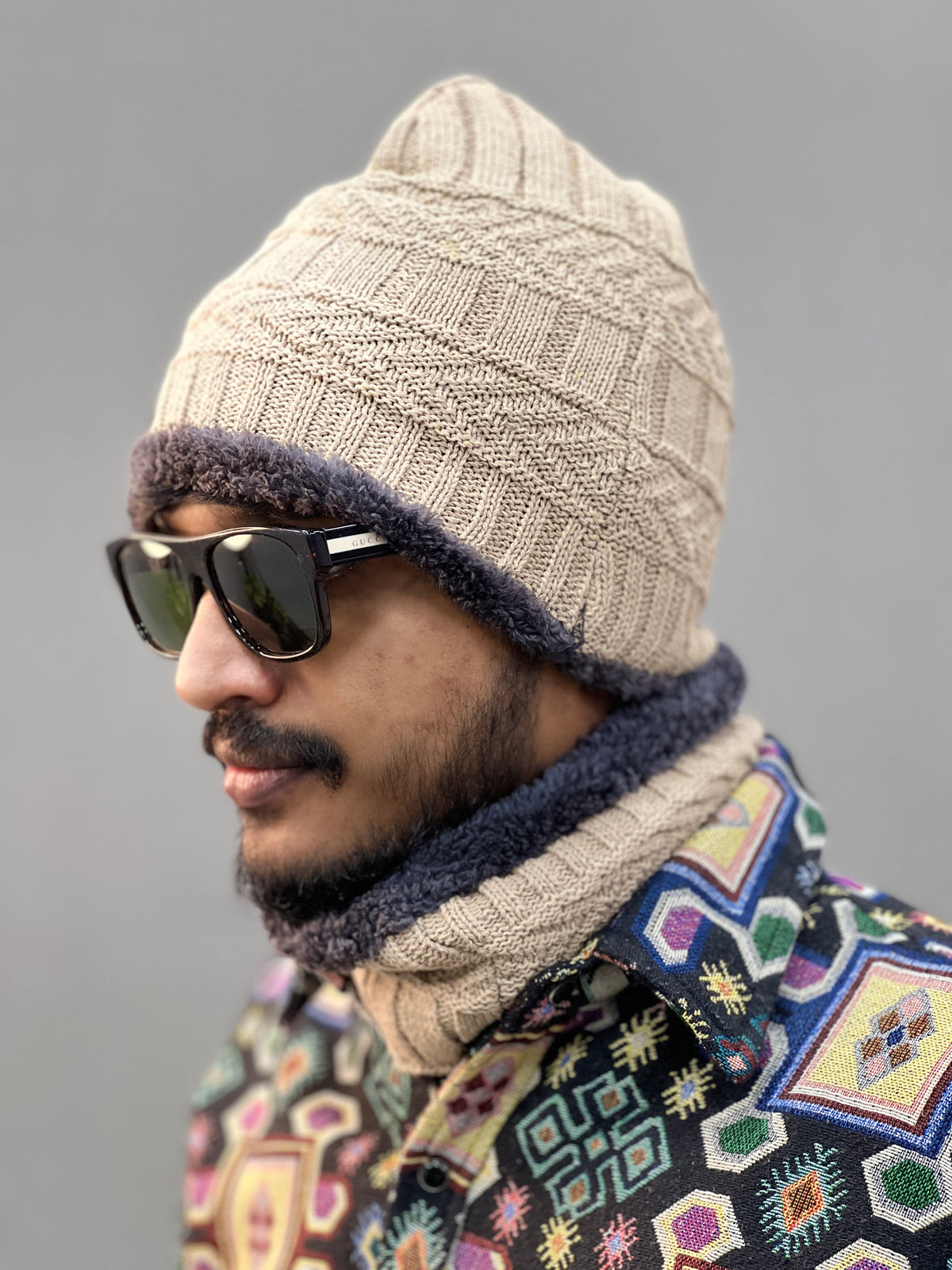 Men's Winter Hats Set | Men's Winter Hats | Wearable Art