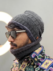 Winter Cap Set | Hat and Scarf Set | Wearable Art